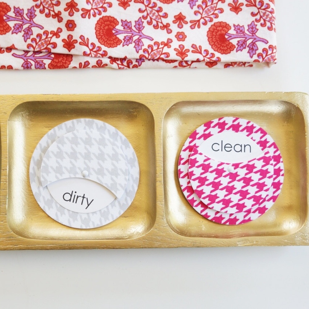 Clean Dirty Dishwasher Sign